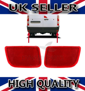 LEFT AND RIGHT SIDE REAR BUMPER REFLECTOR FOR NISSAN NV400 RENAULT MASTER SCENIC