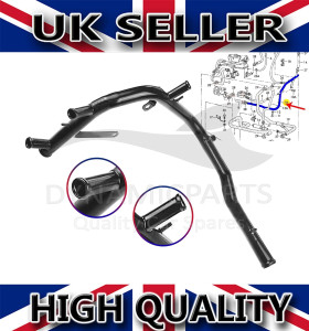 METAL WATER COOLANT PIPE FOR VW TRANSPORTER T4 1.9 ABL 1990-2003 028121065Q