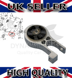 FOR PEUGEOT 407 508 807 EXPERT 1.6 2.0 HDI REAR LOWER ENGINE MOUNT 1806H4