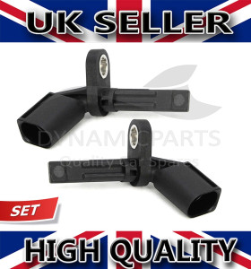 2X FOR AUDI A4 B8 A5 A6 4G A7 A8 Q5 8R VW PHEATON ABS SENSOR FRONT RIGHT/ LEFT