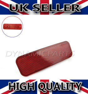 FOR FORD TRANSIT TOURNEO CONNECT CUSTOM REAR RIGHT BUMPER REFLECTOR RED LENS