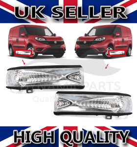 FOR VAUXHALL COMBO WING MIRROR INDICATOR REPEATER LENS LIGHT LEFT&RIGHT 2010-ON