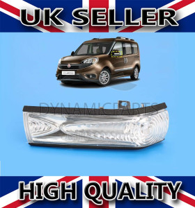 FOR VAUXHALL COMBO WING MIRROR INDICATOR REPEATER LENS LIGHT LEFT 71765449
