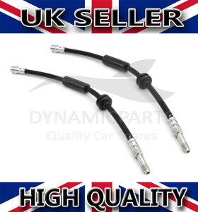 2X FOR FORD FOCUS MK2 C-MAX  FRONT BRAKE HOSE PIPE LINE 1223474