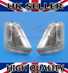 FOR MERCEDES SPRINTER VW CRAFTER LEFT AND RIGHT DOOR WING MIRROR INDICATOR LENS