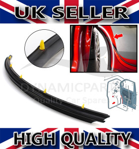 WHEEL ARCH SEAL RUBBER WITH CLIPS FRONT RIGHT FOR TRANSPORTER T5 T6 7H0837566A