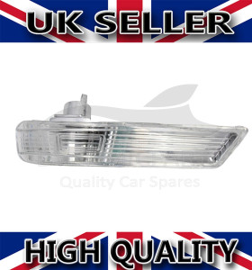 FOR FORD MONDEO MK4 DOOR WING MIRROR INDICATOR LENS CLEAR RIGHT DRIVER SIDE