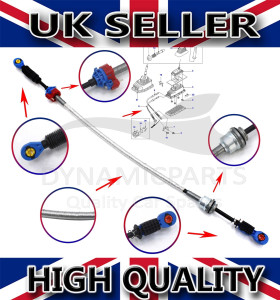 FOR FORD TRANSIT MK6 2.0 DIESEL FWD GEAR SELECTOR LINKAGE CABLE BLUE 2000-2006
