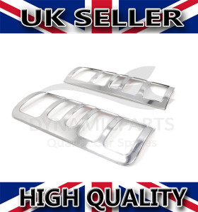 CHROME REAR LAMP FRAME TRIM S.STEEL FOR FORD TRANSIT TOURNEO CONNECT 2002-2009