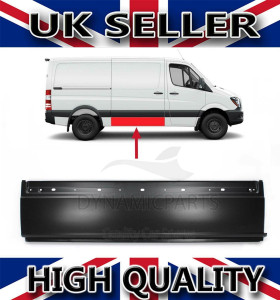 FOR MERCEDES SPRINTER 906 VW CRAFTER MWB SIDE LOWER PANEL METAL REPAIR MOULDING
