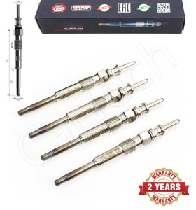4X HEATER GLOW PLUGS FOR LAND ROVER FREELANDER 1 TD4 2.0 RANGE ROVER NCC100120